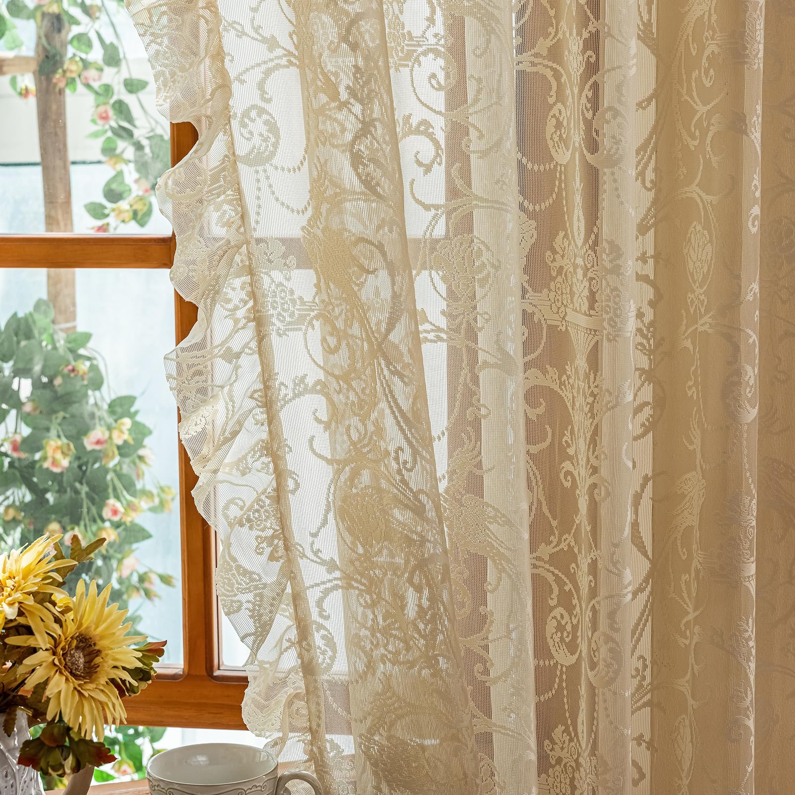 TUDECO country French design curtains bring warmth and timeless style to interiors.