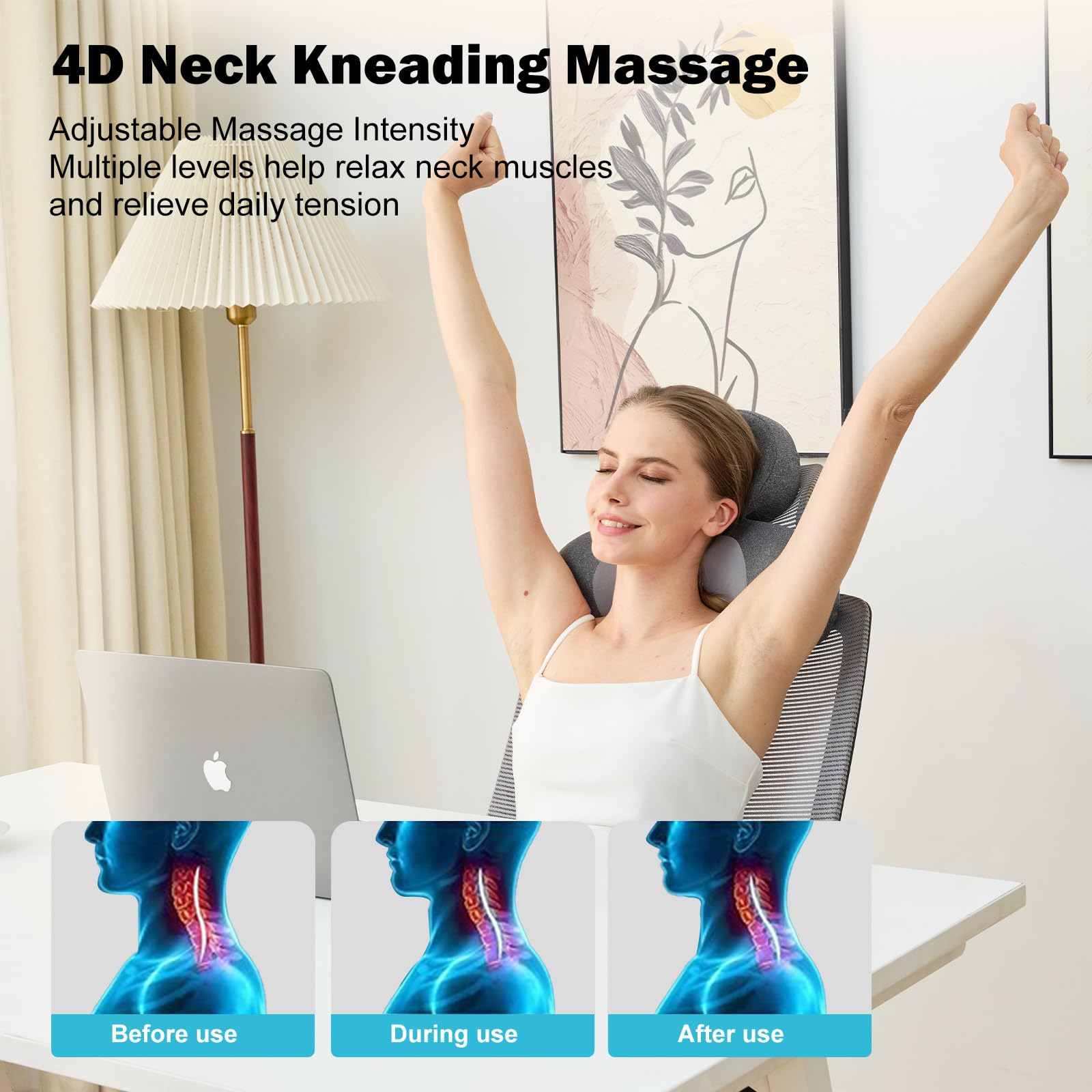 TUFPUZRLCT compact travel-friendly massager for on-the-go relief.