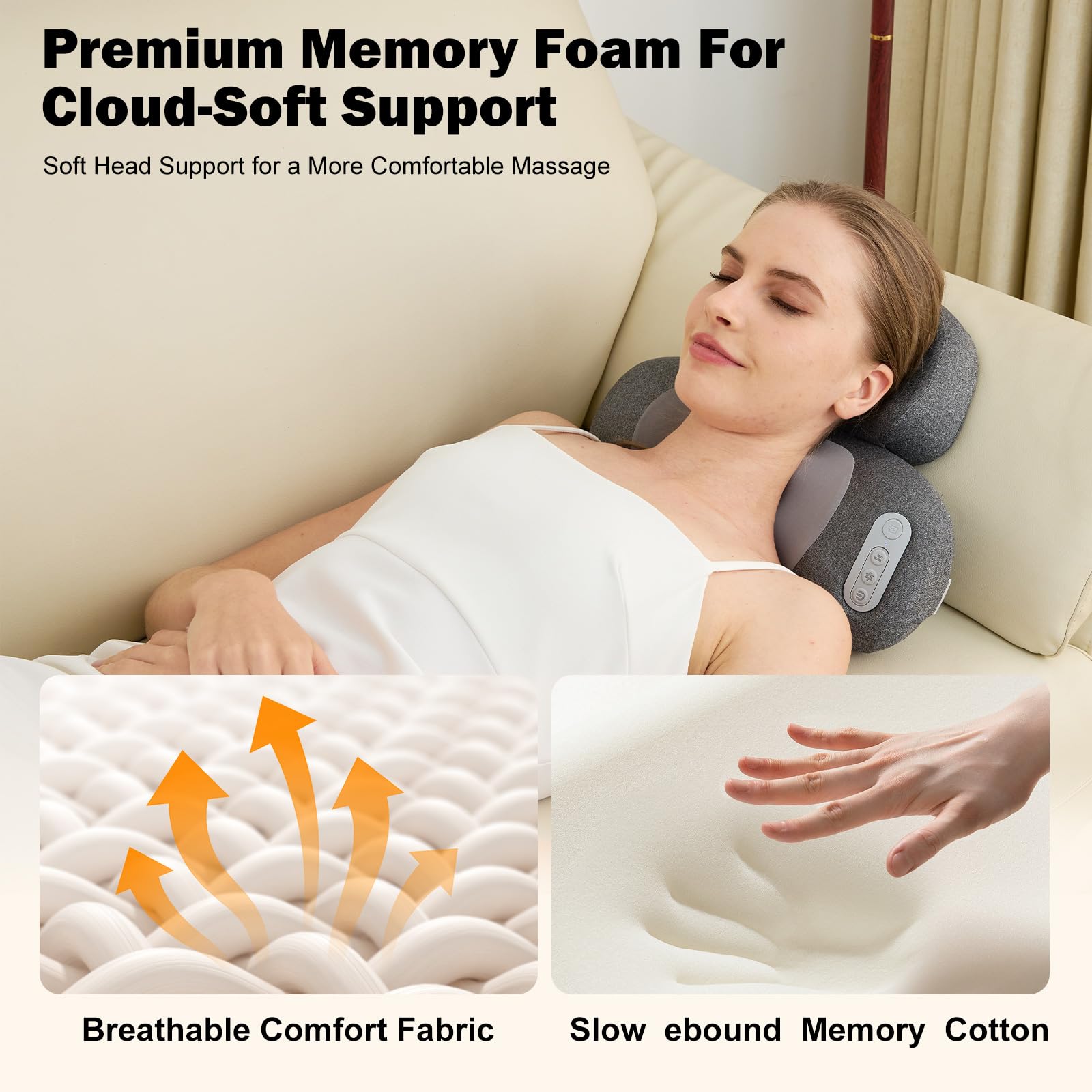 TUFPUZRLCT cordless portable massage for use anywhere.