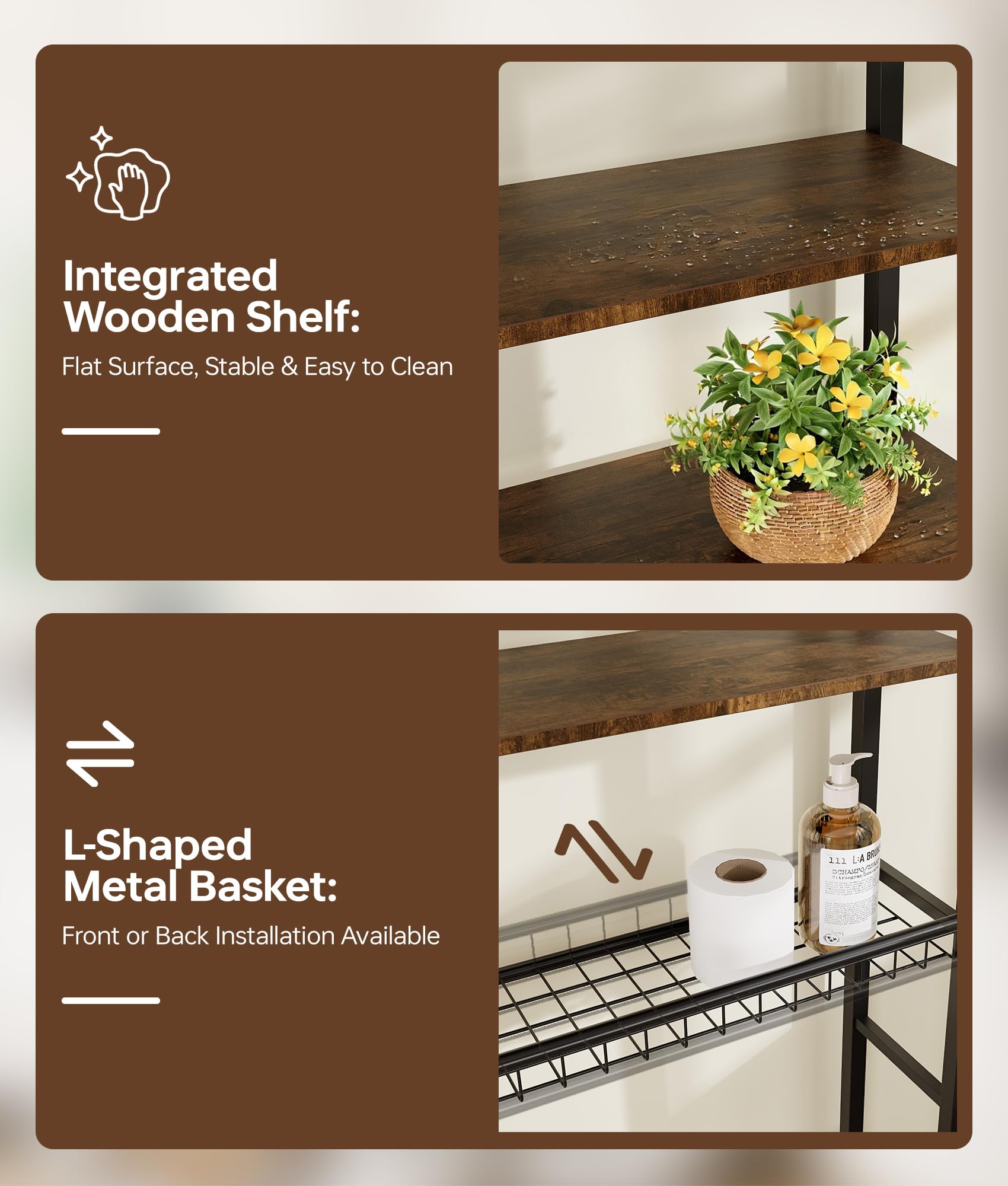 Tujurich anti-tip kit anchors to wall for stable daily use