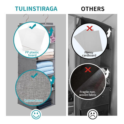 Tulinstiraga shelves and drawers keep sweaters and accessories neatly stored.