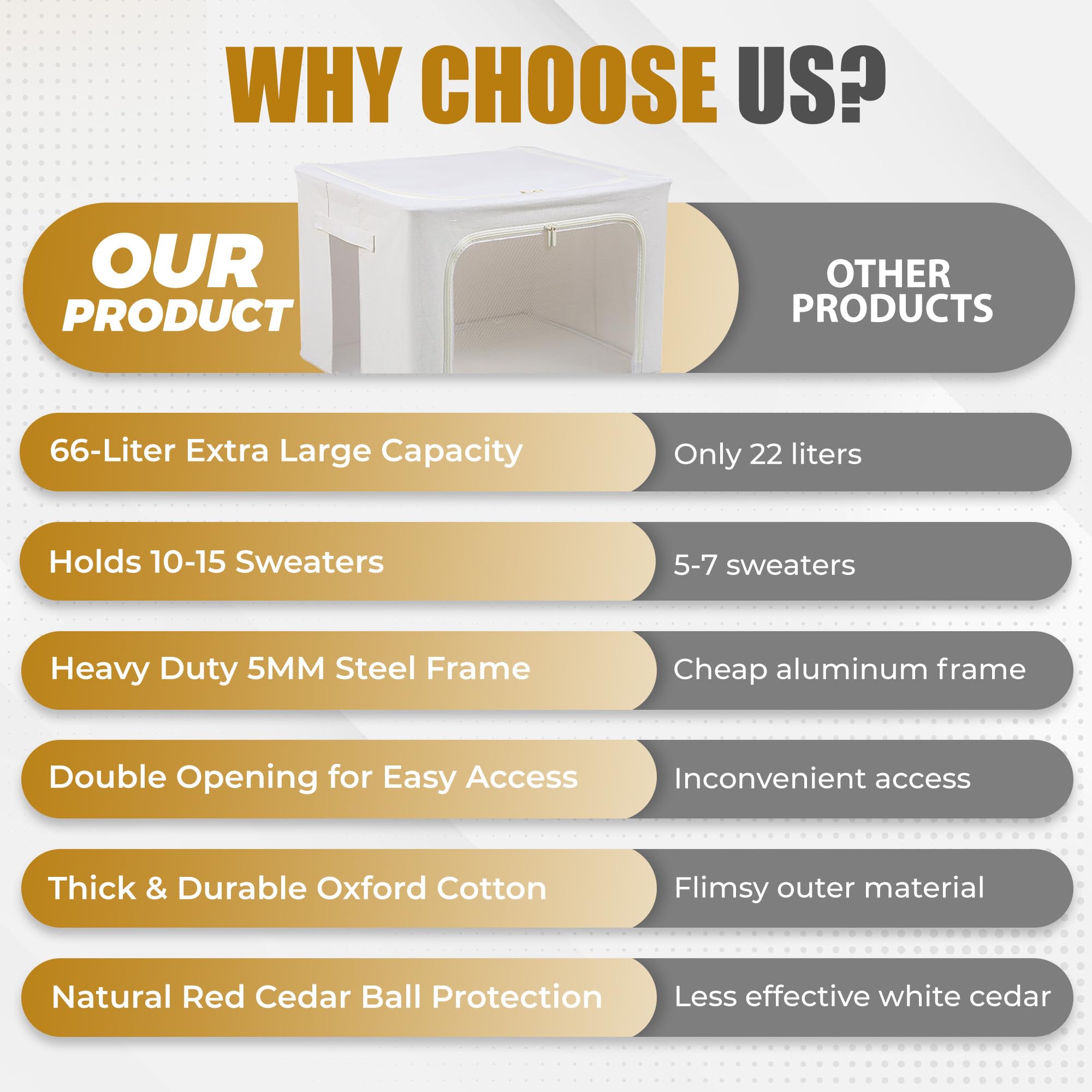 Tulvera durable Oxford fabric resists wear, protecting garments over seasons.
