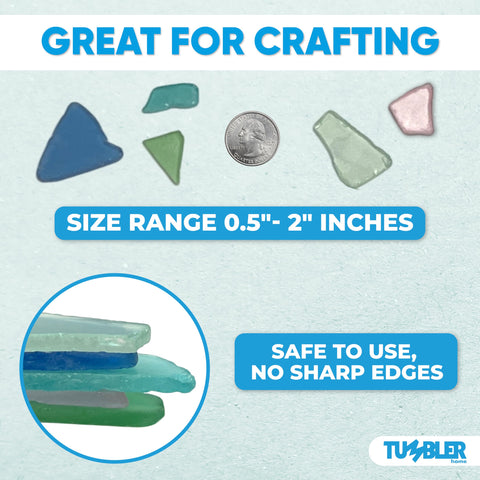 Tumbler Home recycled glass hand packed in Florida for quality