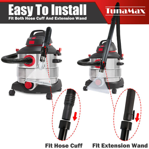 TunaMax Universal Work turns a wet/dry vac into a powerful extractor.