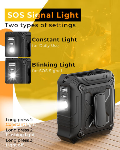 TUNISE USB charging ports keep devices powered while traveling