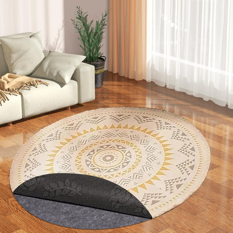 TUOTPE waterproof TPR backing protects hardwood and tile from wear