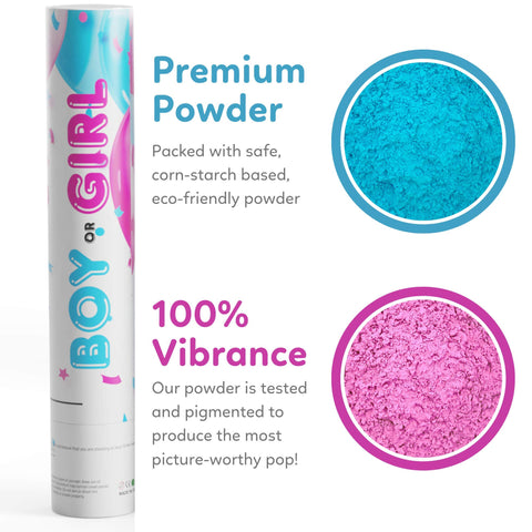 TUR Party Supplies biodegradable powder supports eco-friendly, mess-free celebrations.