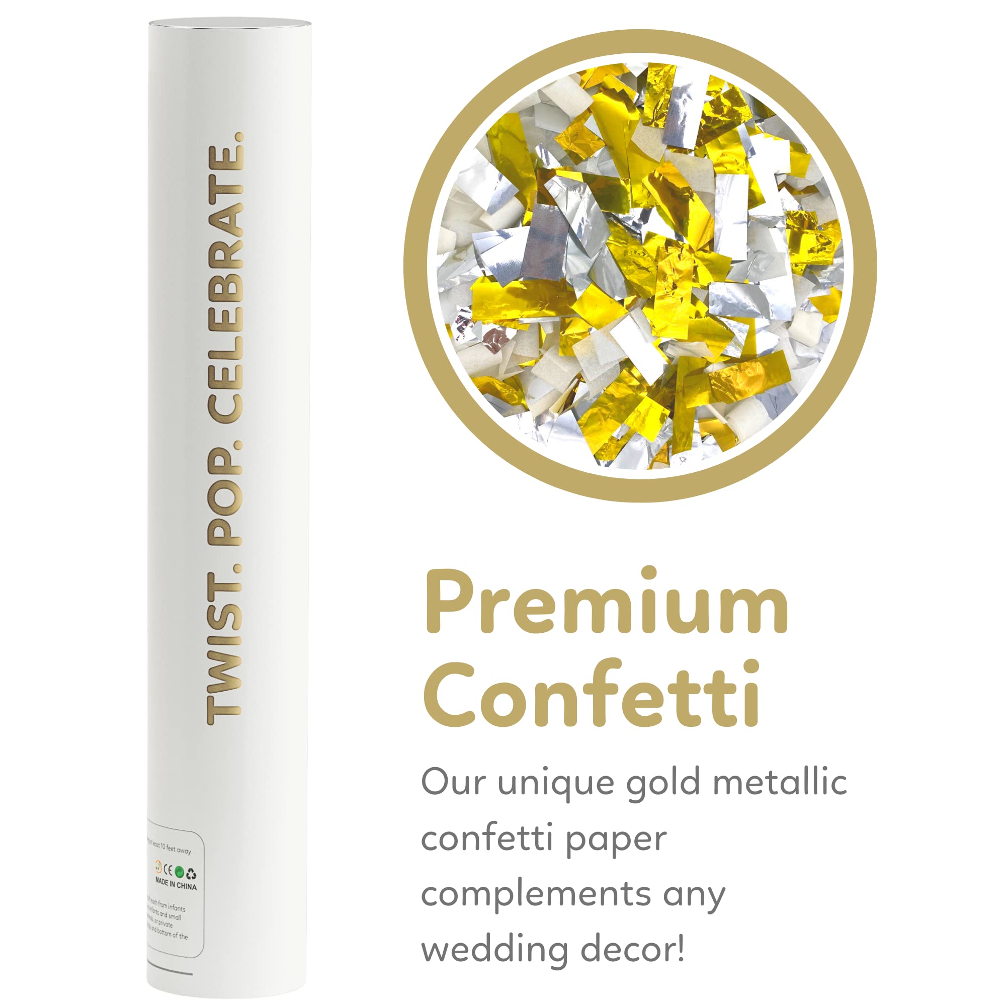 TUR confetti poppers compact setup for quick, reliable party moments