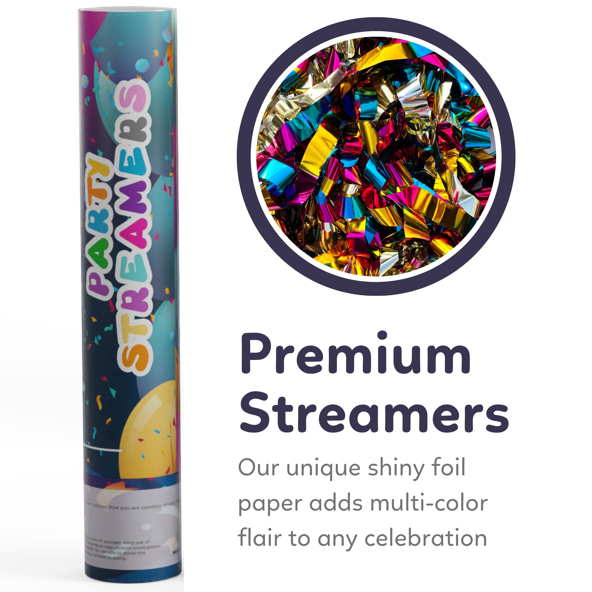 TUR Party Supplies glitter bomb confetti shooter creates a dazzling party moment.