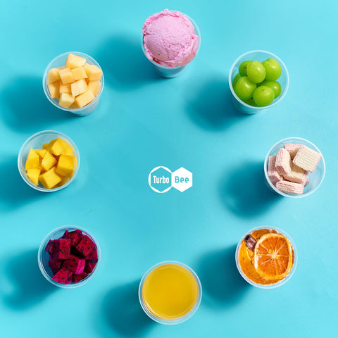 Turbo Bee storage box keeps unused cups organized