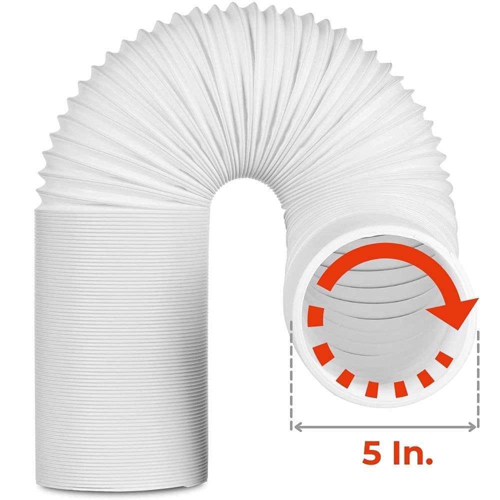 TURBRO extendable exhaust hose reaches 78 inches for flexible placement.