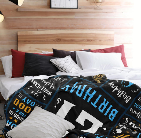 Turelos gift-ready packaging blanket suitable for gifting