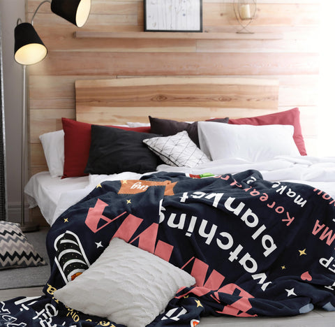 Turelos K-drama blanket easy-care fabric ready for washing.