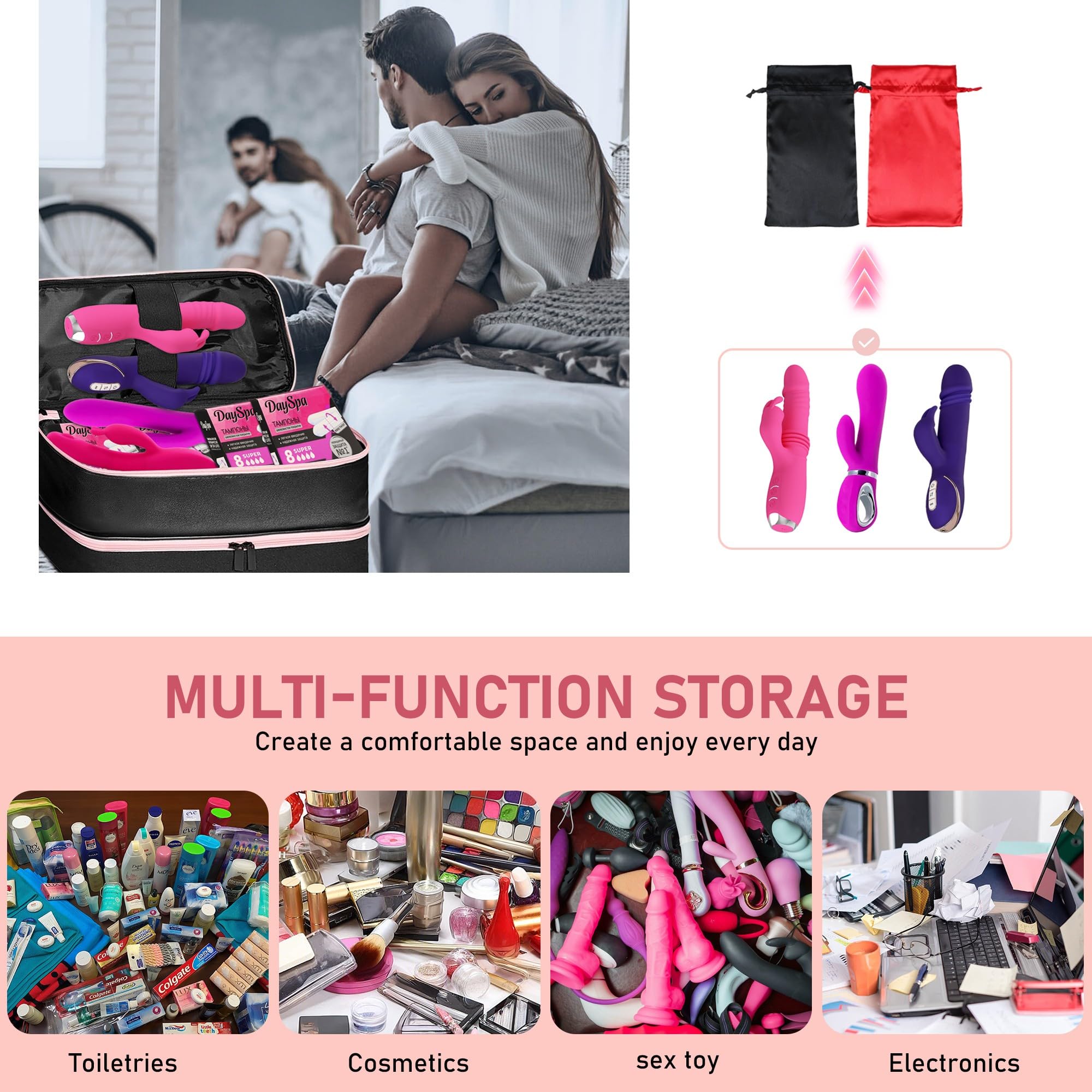 Turesmith discreet storage setup for home or travel with privacy in mind