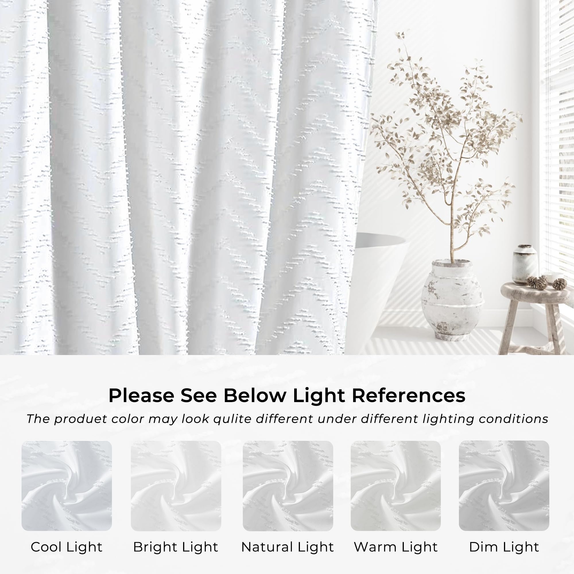 Turkio machine-washable curtain demonstrates easy care and quick refresh.