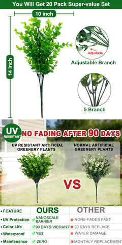 TURNMEON boxwood shrub bundle with lifelike leaves enhances curb appeal.