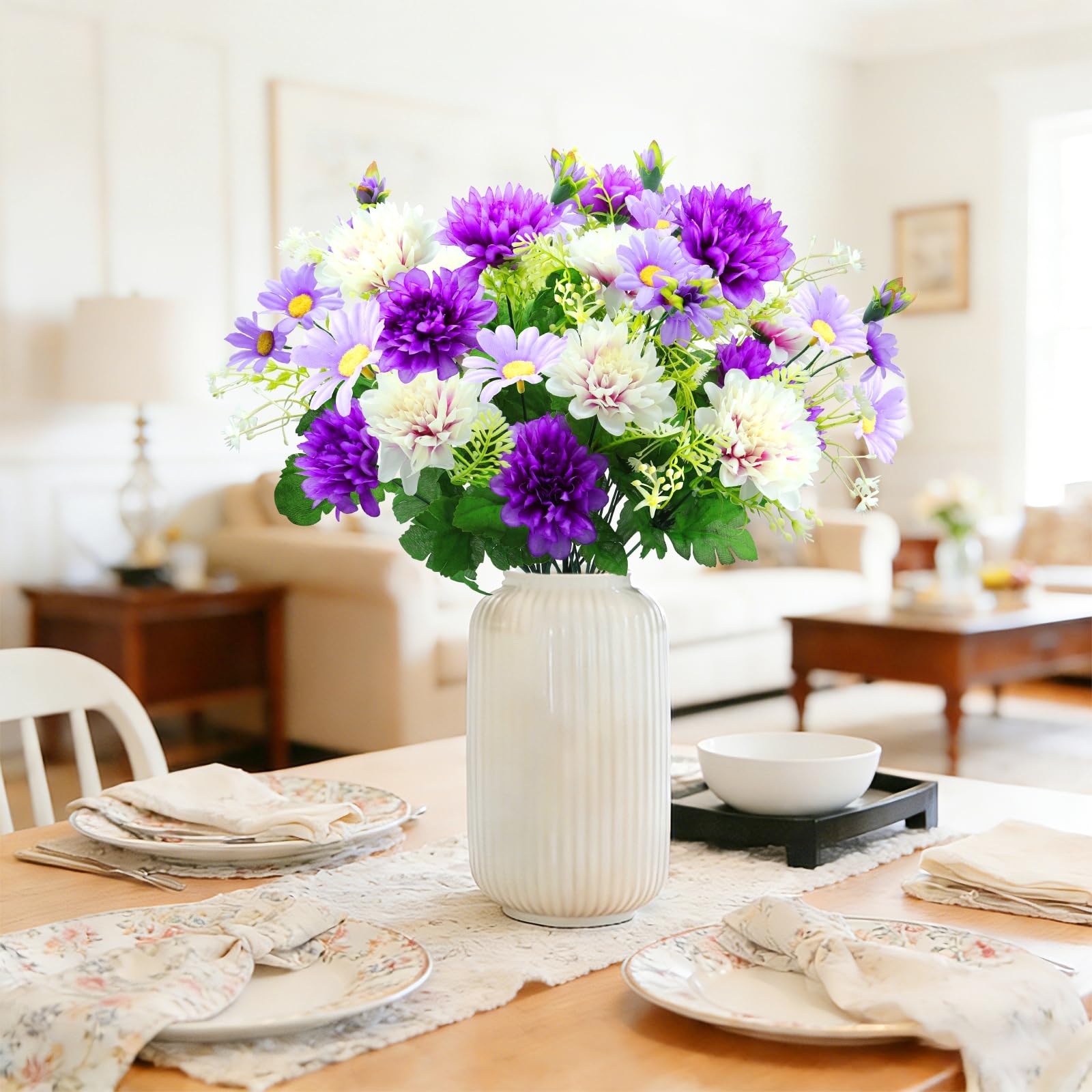 TURNMEON Four bunches with 48 heads ready-to-arrange bouquets