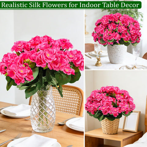 TURNMEON geraniums lightweight design simplifies rearranging in planters and containers