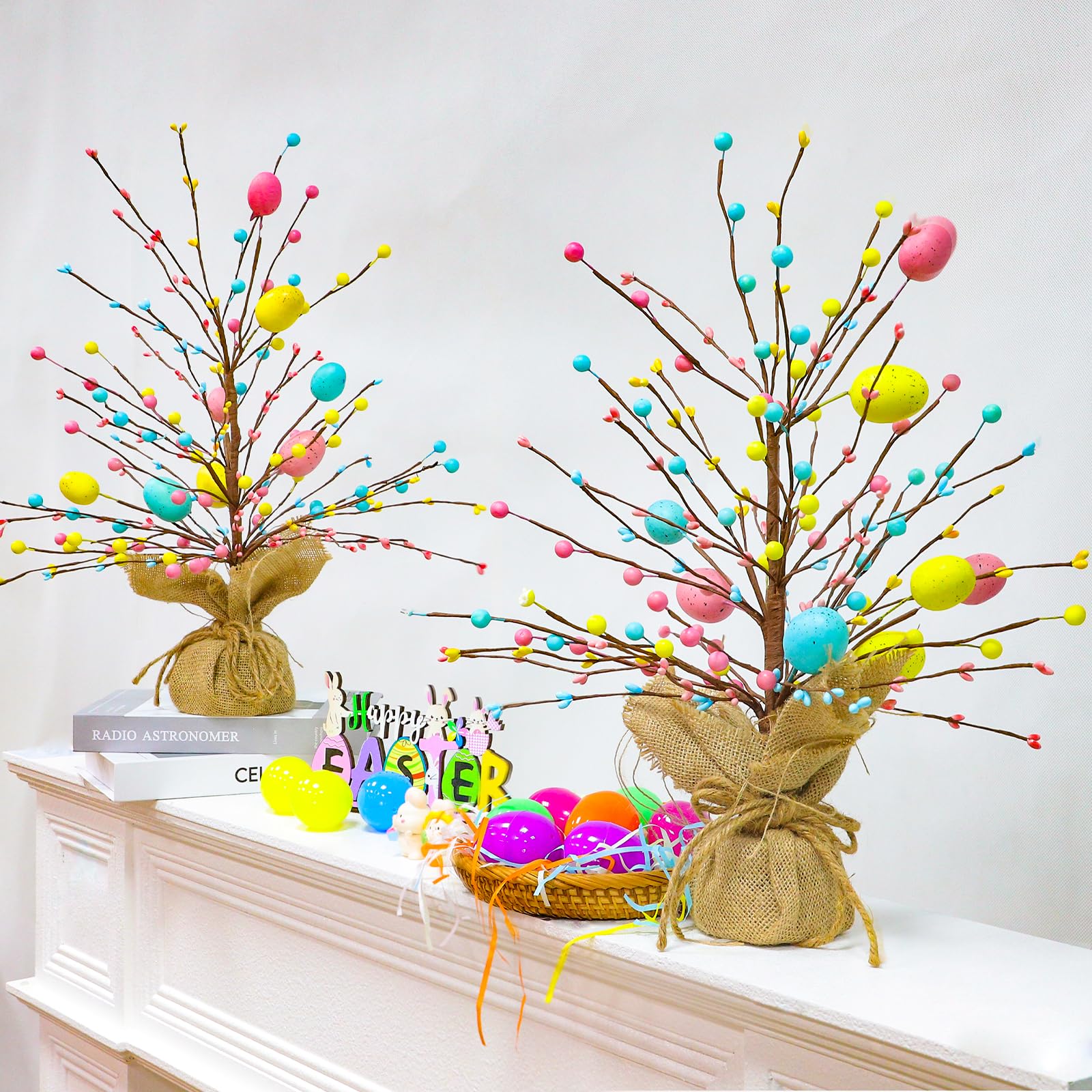 TURNMEON Indoor outdoor Easter decor suitable for tables and shelves