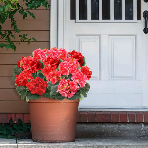TURNMEON low-maintenance faux flowers require no watering or pruning.