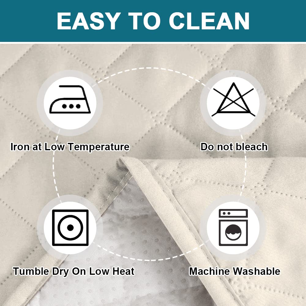 Turquoize microfiber diamond quilt adds soft texture and aesthetic appeal