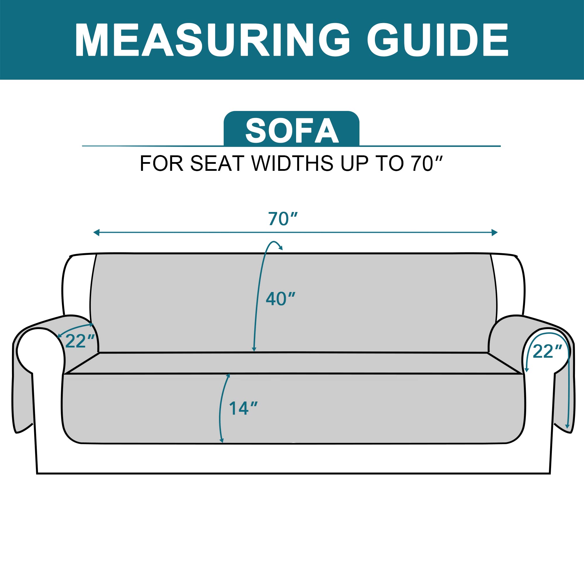 Turquoize microfiber decor adds softness and style while protecting furniture