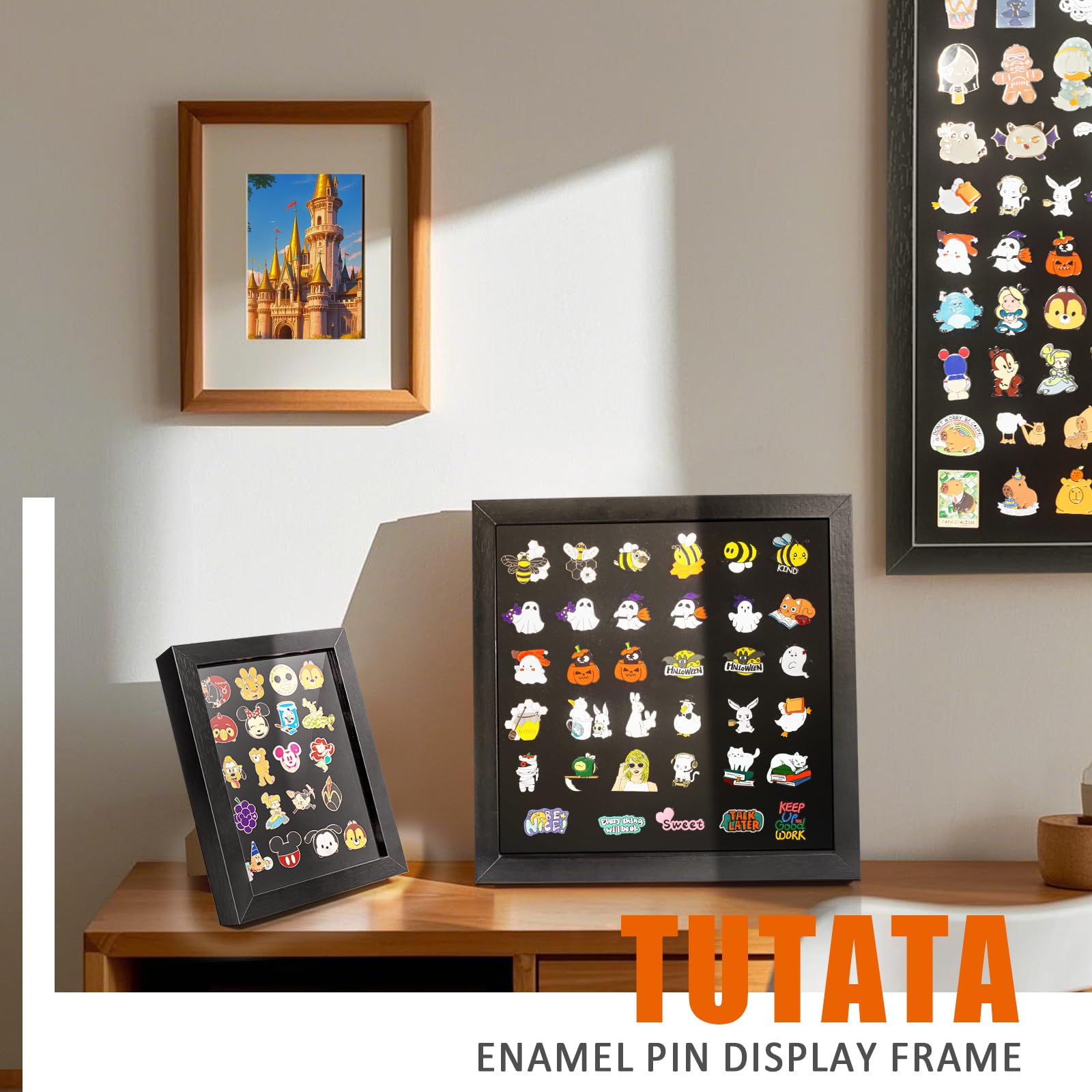 tutata gift-ready display case ideal for pin collectors and enthusiasts.