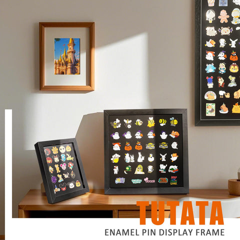 tutata gift-ready display case ideal for pin collectors and enthusiasts.