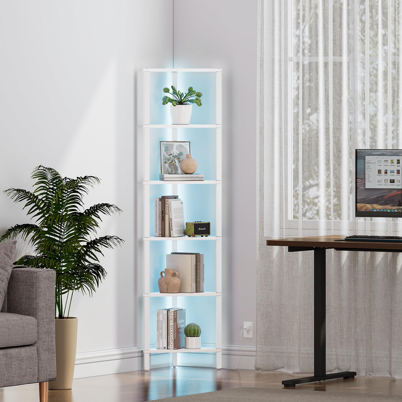 TUTOTAK bathroom and kitchen organization with tidy shelves.