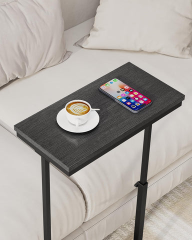 TUTOTAK Black finish living room table complements modern decor