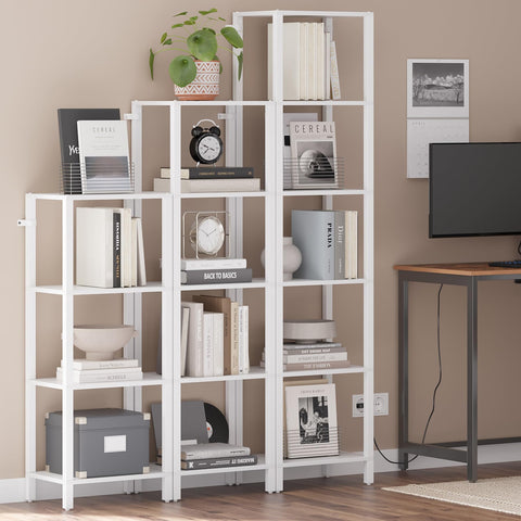 TUTOTAK Easy-assembly bookshelf with included tools and clear instructions.