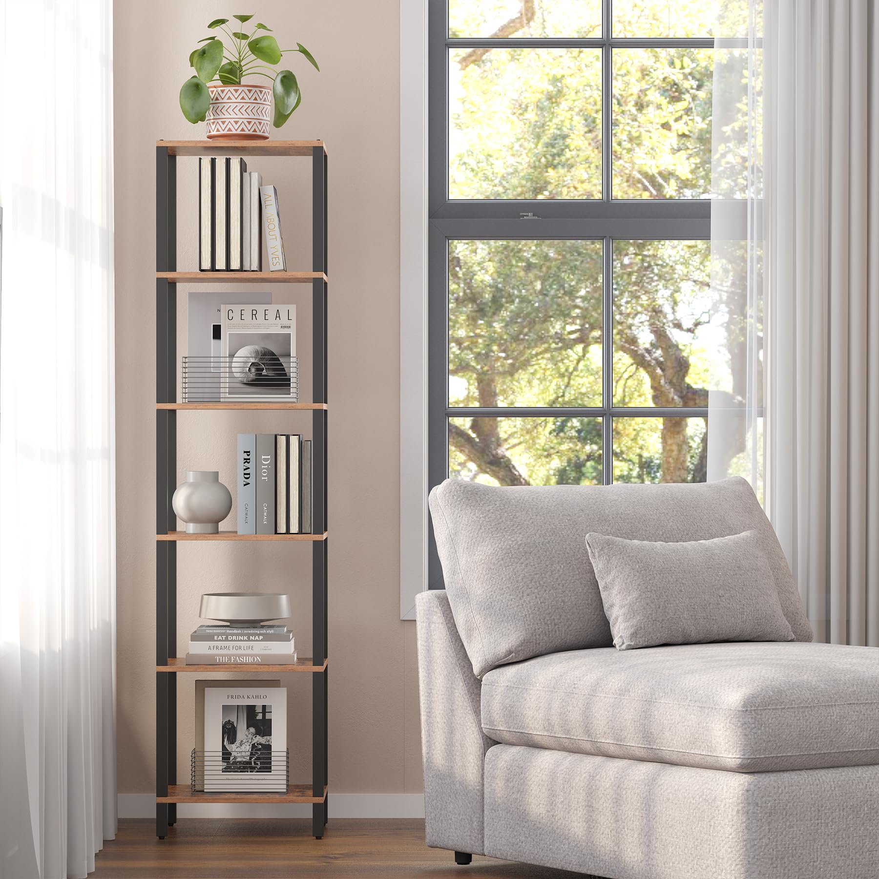 TUTOTAK Anti-tilting wall mount and sturdy base for stability.