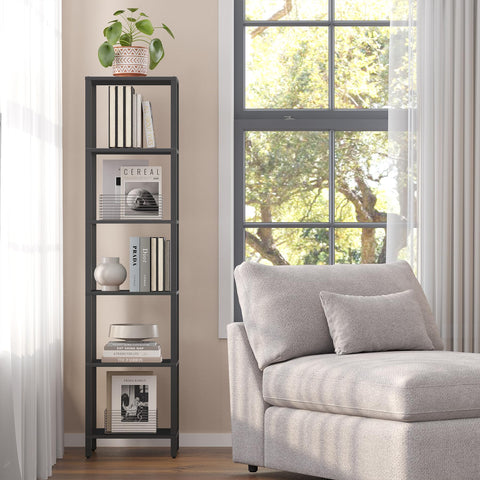TUTOTAK Bookshelf anti-tilting wall-mount adds stability and safety.
