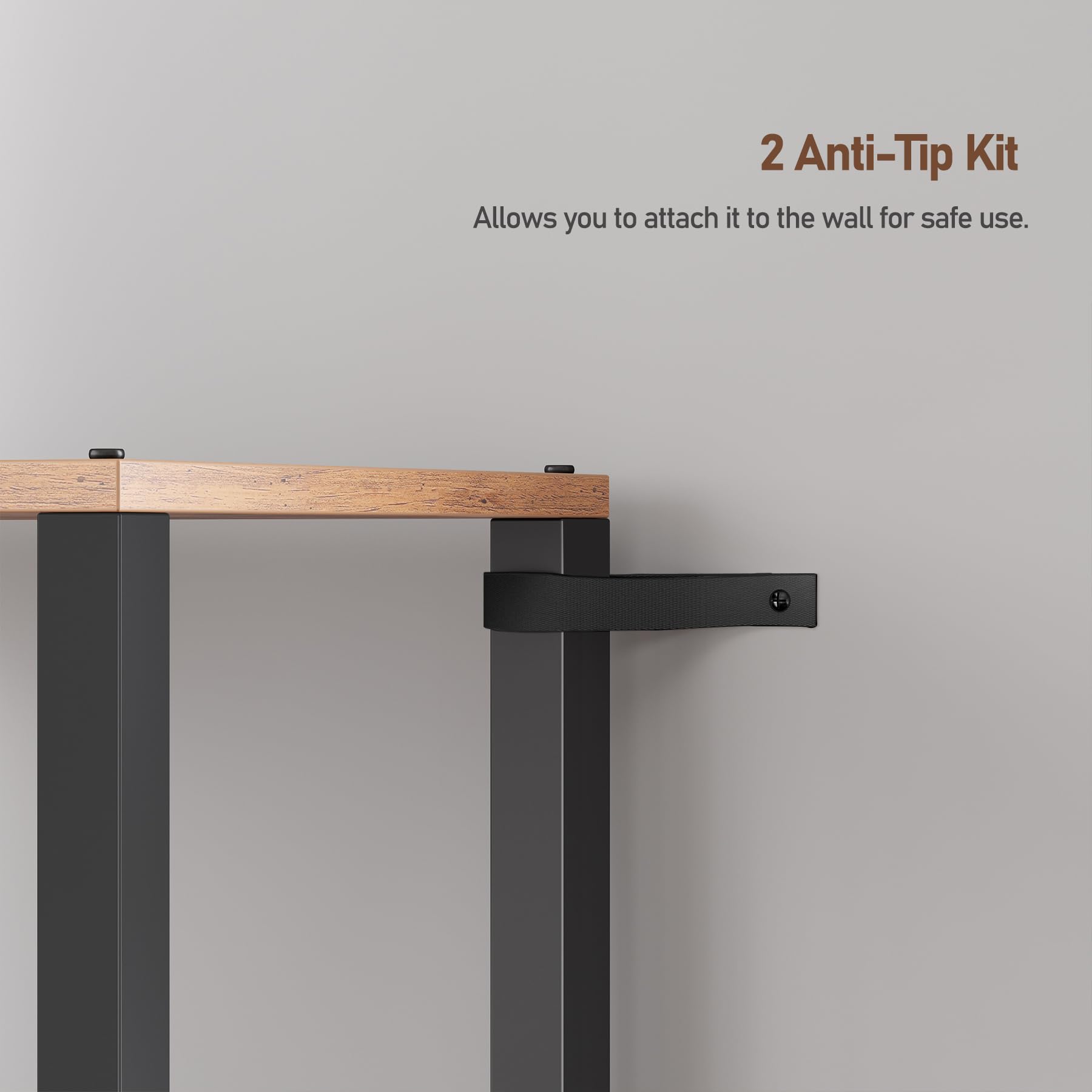 TUTOTAK Compact dimensions fit entryways and narrow hallways.