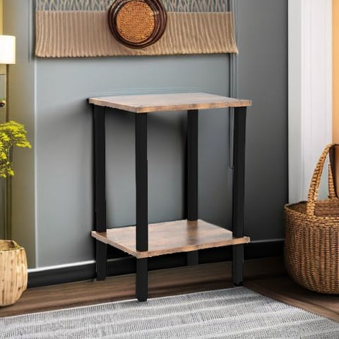 TUTOTAK End Table easy assembly with clear instructions
