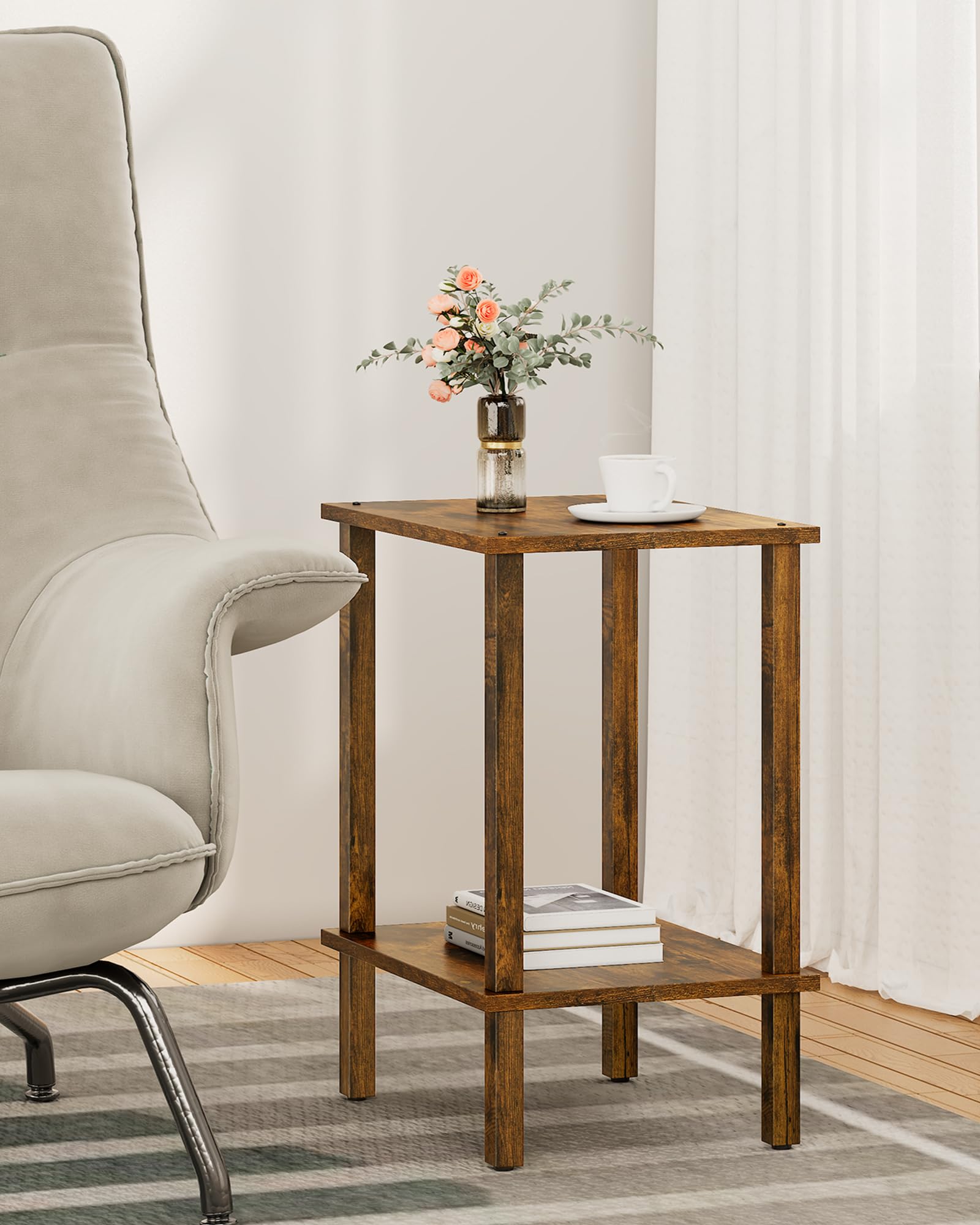 TUTOTAK End Table multiple use highlights coffee table, sofa side, or entryway role.