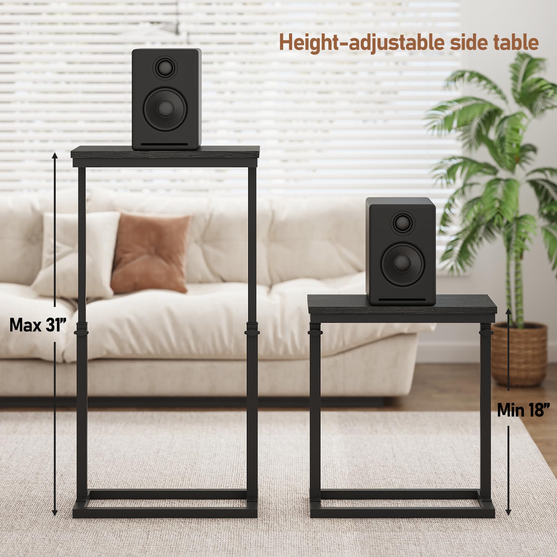 TUTOTAK End Table space-saving design for small rooms