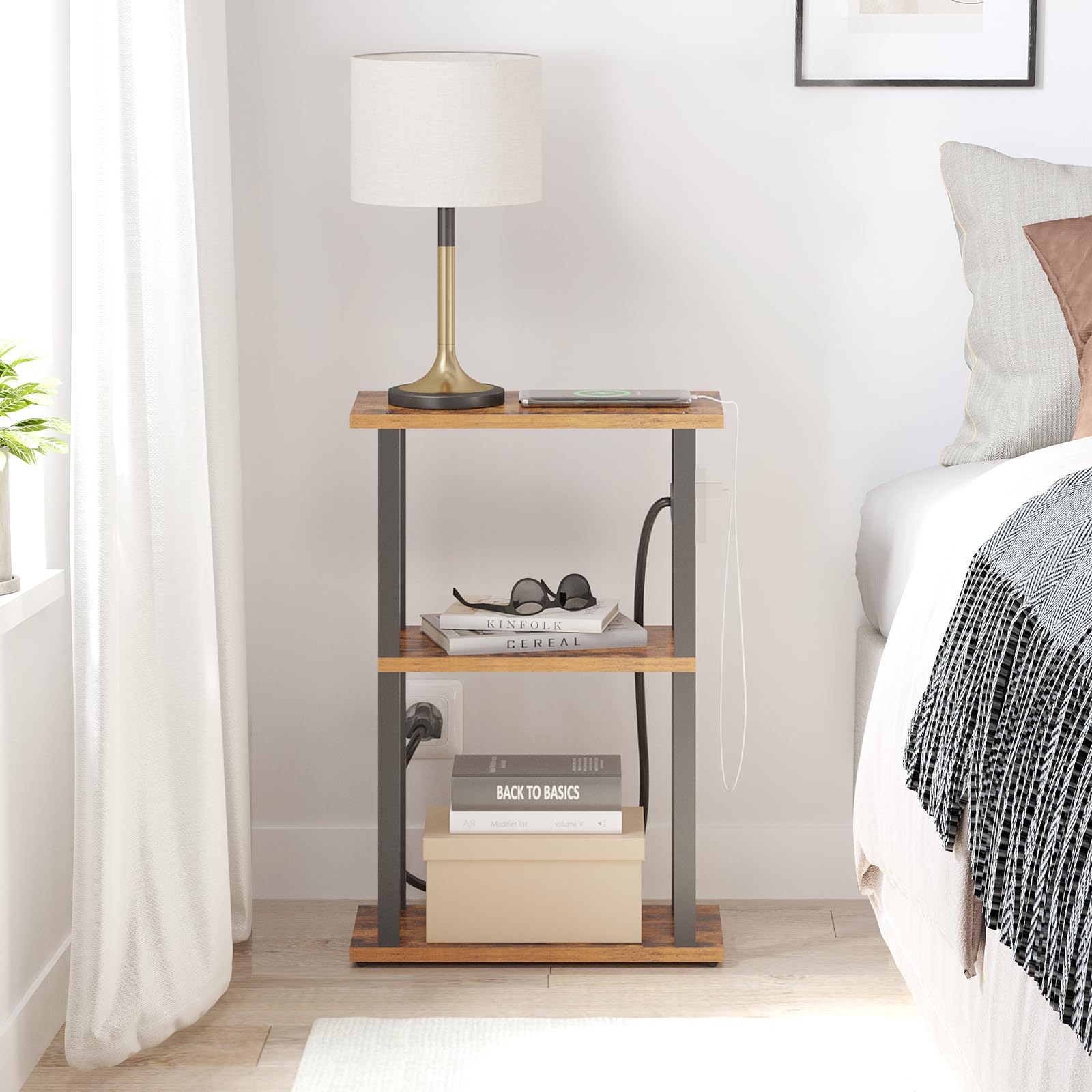 TUTOTAK multipurpose side table suited for living rooms and bedrooms