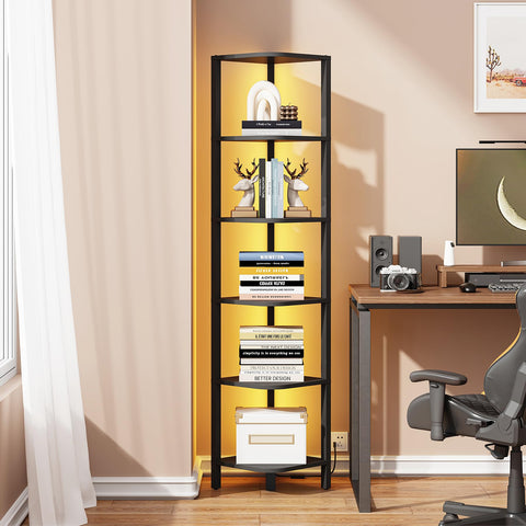 TUTOTAK narrow display shelf organizing books and decor