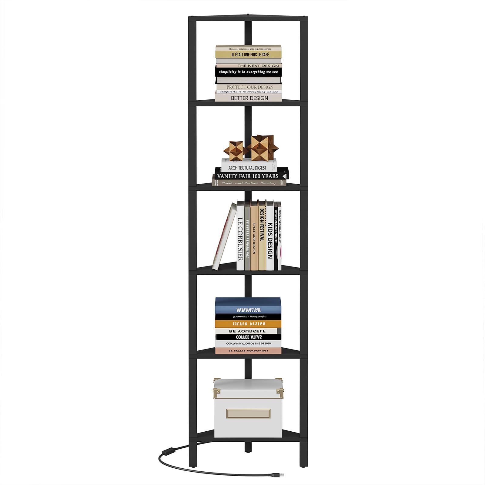 TUTOTAK space-saving design transforms corner voids into practical display