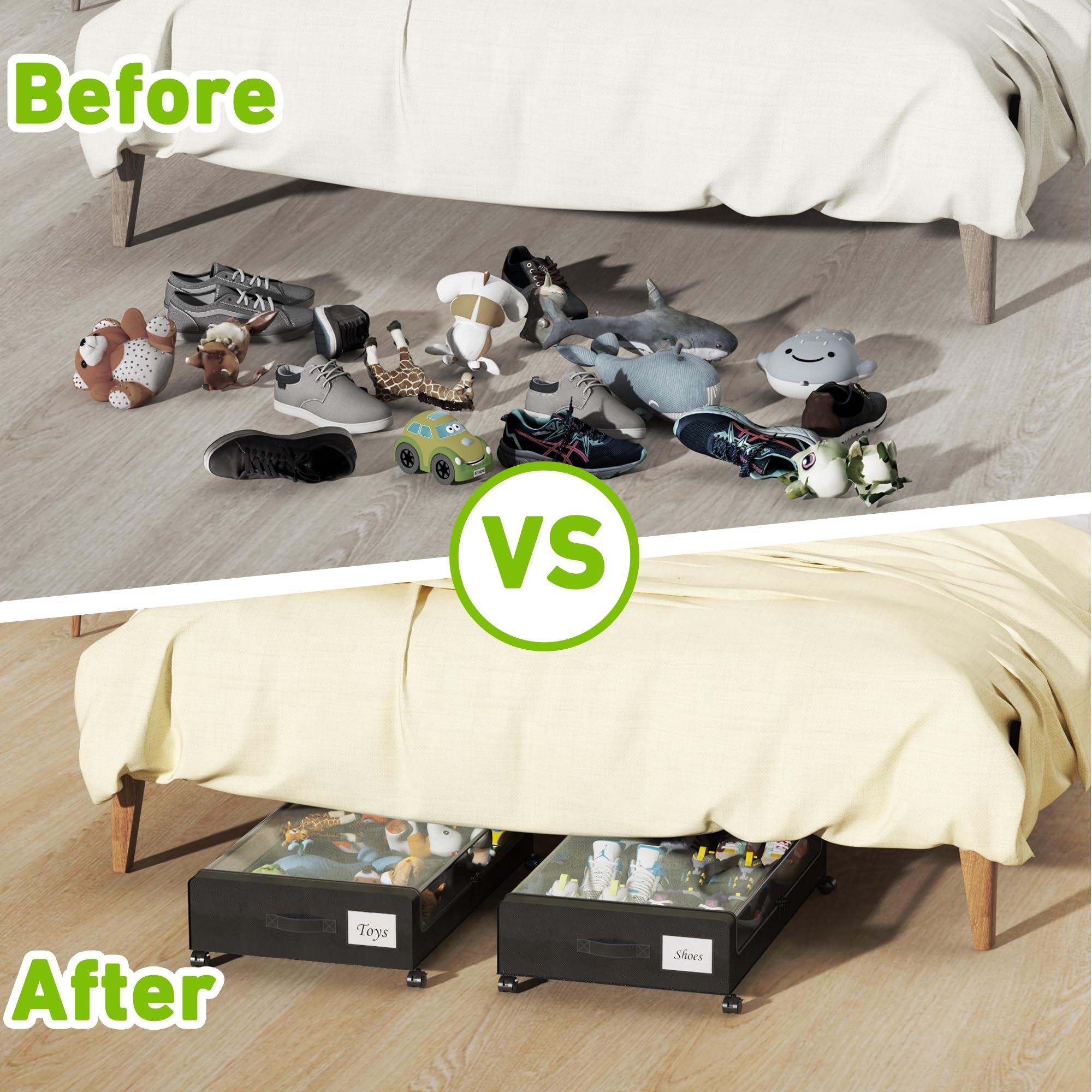 Tututry easy-assembly storage solution boosts organization with durable materials.