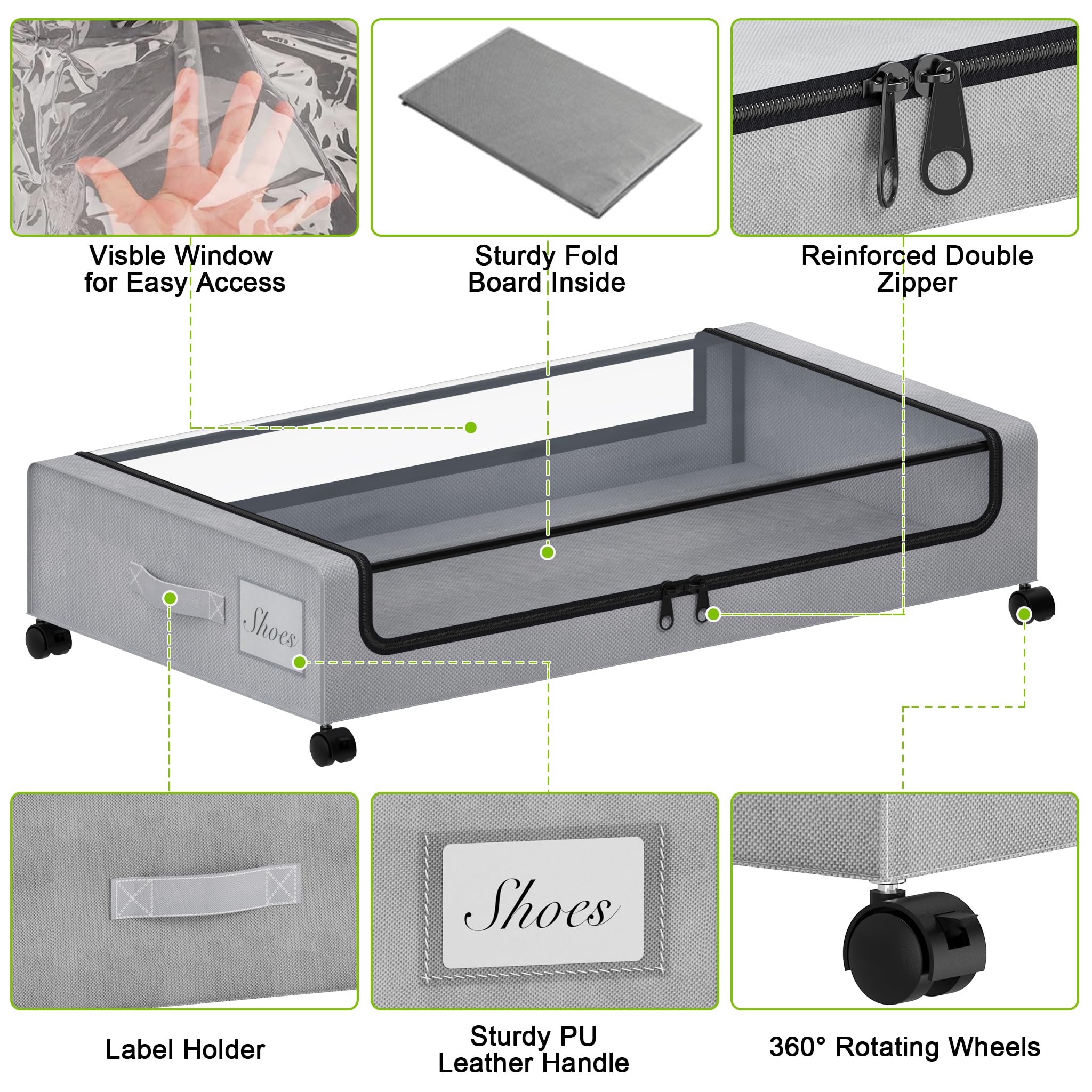 Tututry sturdy metal frame ensures durability for heavy items.