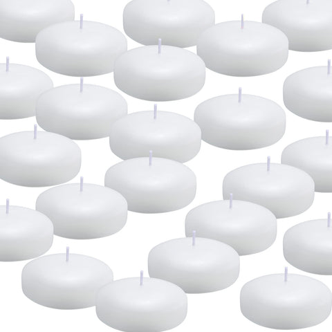 Tuyai 3-inch floating candle creates romantic centerpiece ambiance with clean, dripless burn.