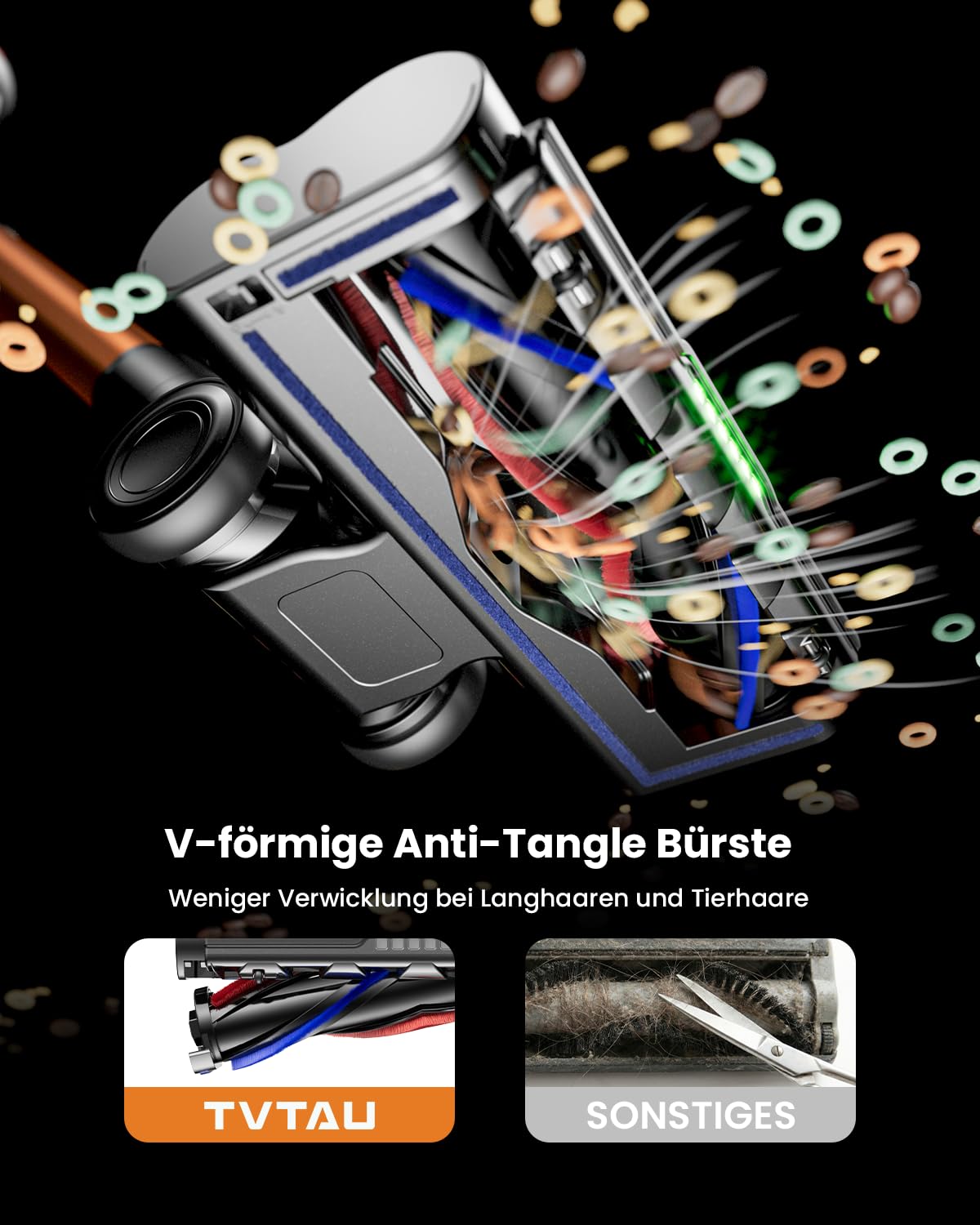 TVTAU washable HEPA filters for long-term filtration and easy maintenance