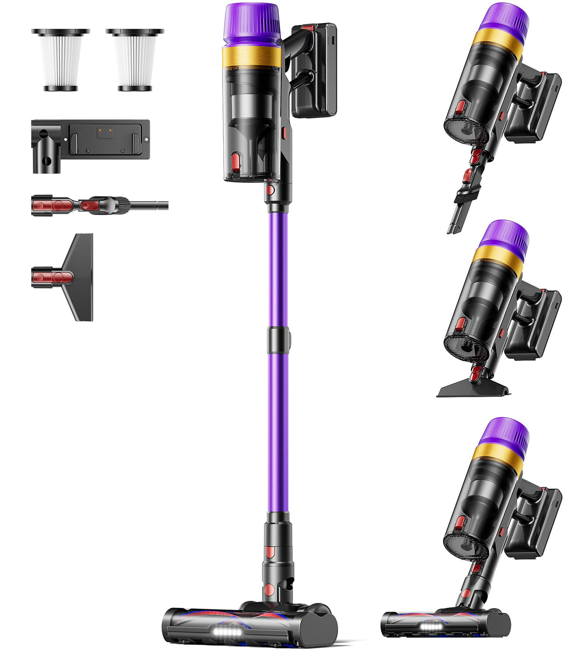 TVTAU T10 Pro in wall dock for tidy charging and storage