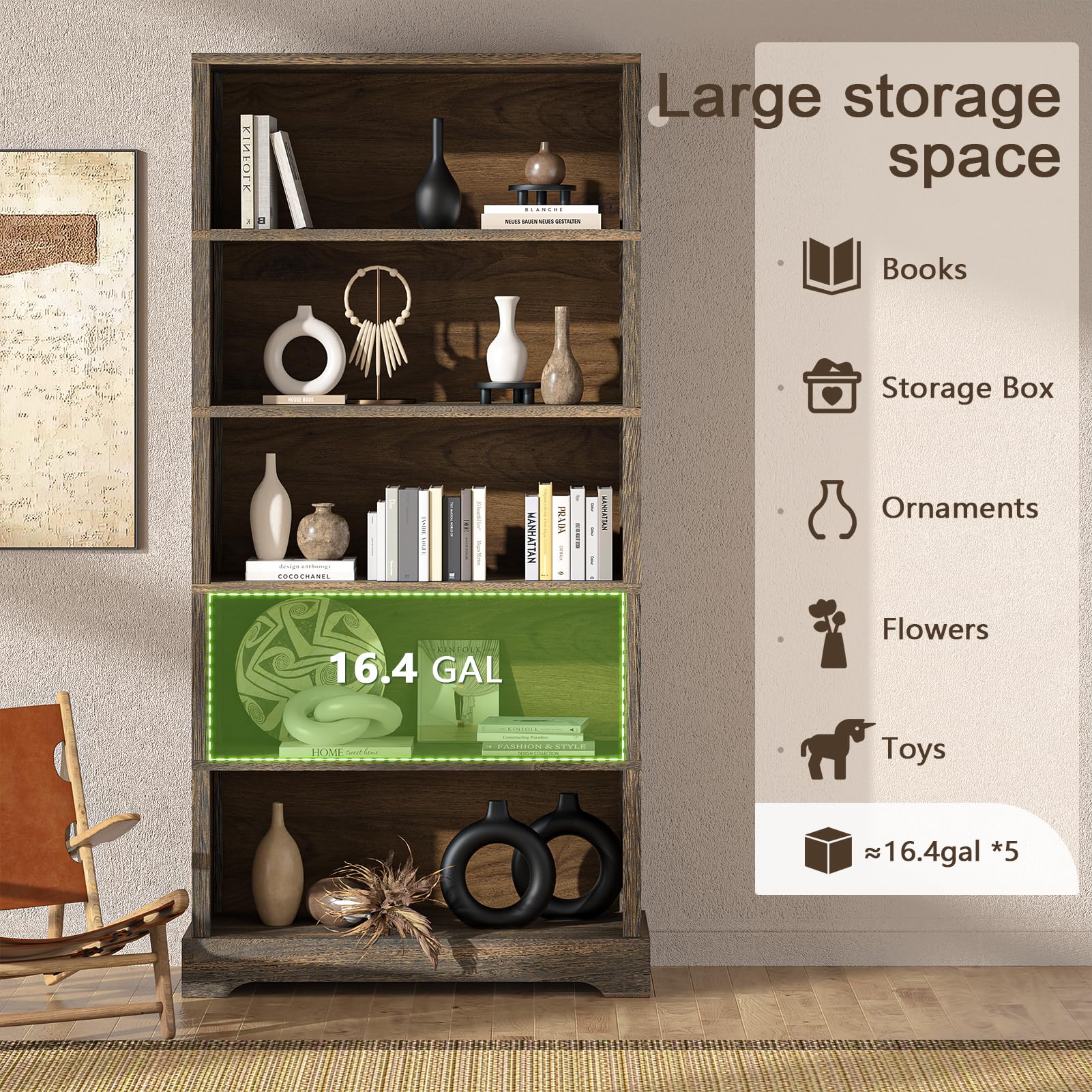 TVU arched base adds farmhouse character while maintaining stable support.