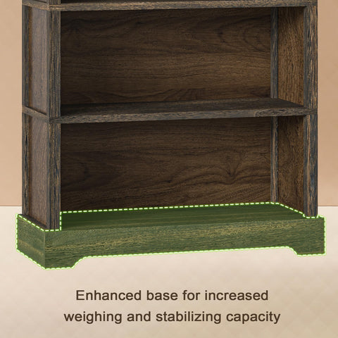 TVU sturdy wood construction supports heavy items with lasting durability.