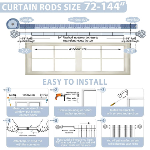 TVWOO easy-to-follow installation guide included with all parts
