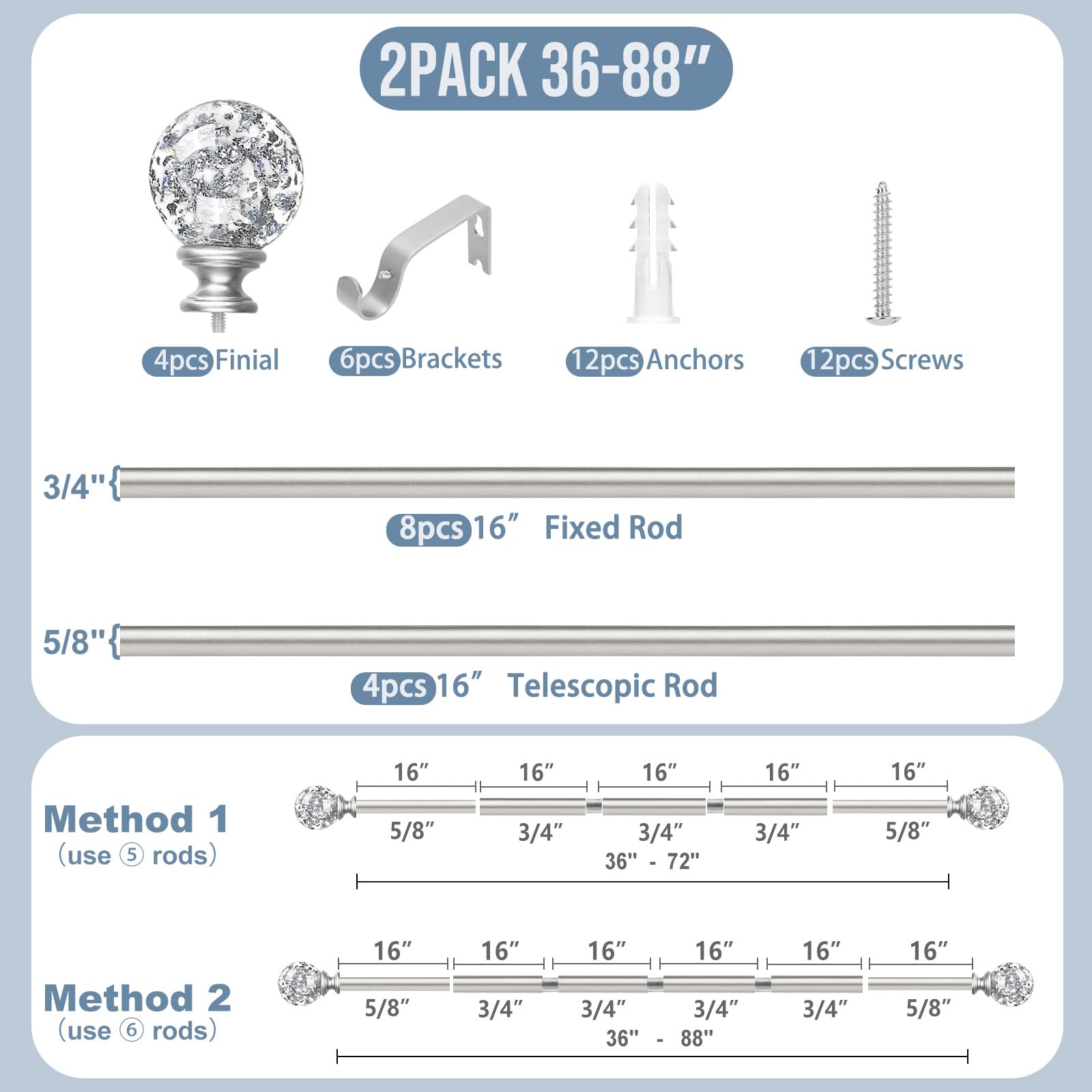 TVWOO easy installation guide included for quick setup