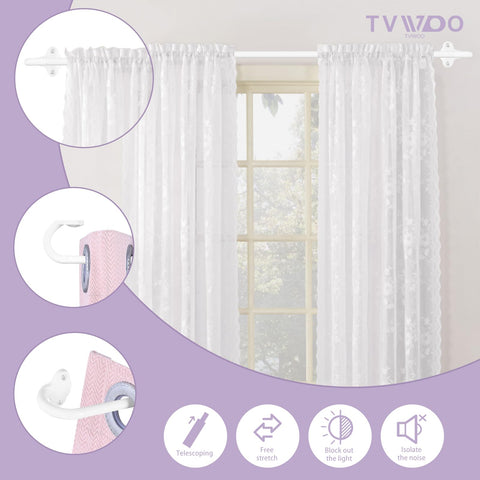 TVWOO room-darkening effect enhances privacy and comfort in any room